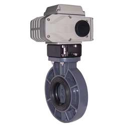 電動(dòng)UPVC塑料蝶閥、UPVC電動(dòng)塑料蝶閥