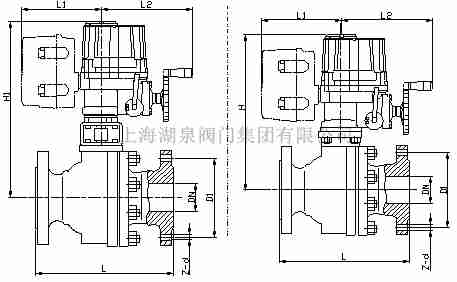 Q941H-16C dn250 智能調節(jié)電動球閥