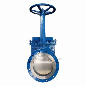 手動(dòng)刀閘閥DN65，DN80，DN150鑄鋼10公斤